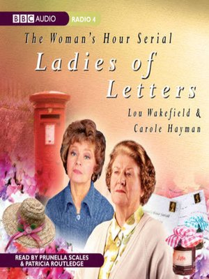 cover image of Ladies of letters